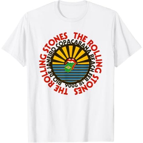 BAJU ANAK Official Rolling Stones Copacabana Beach T-Shirt