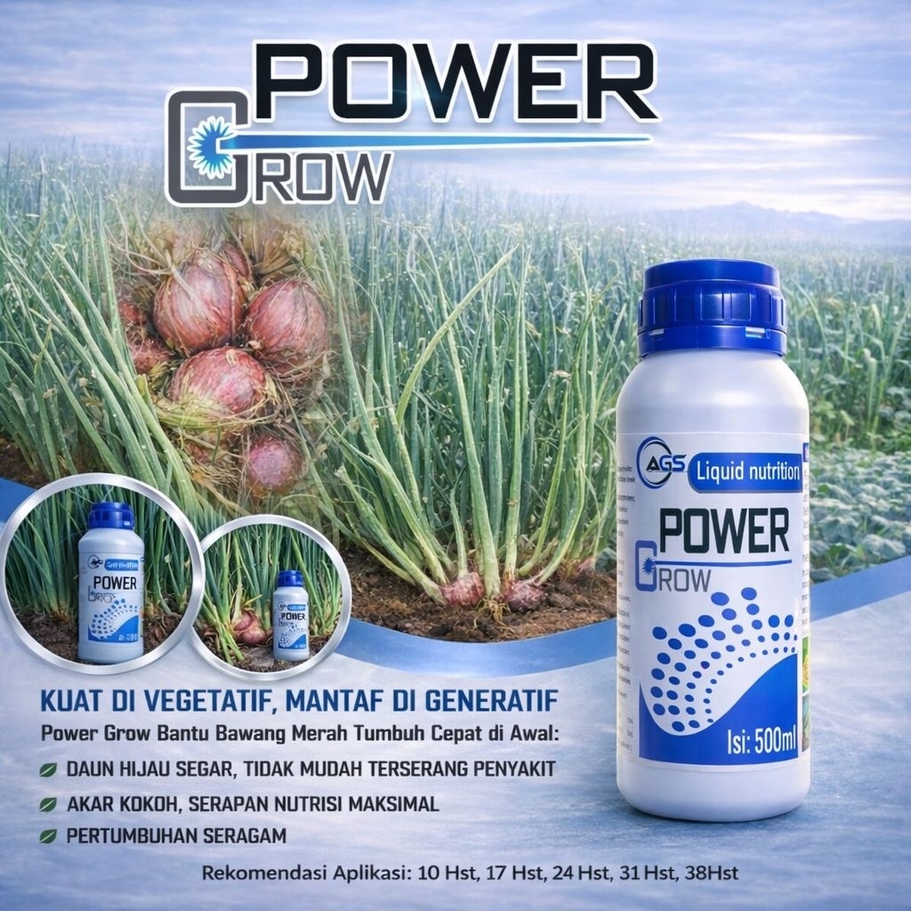 power grow 500ml zpt multivitamin tanaman