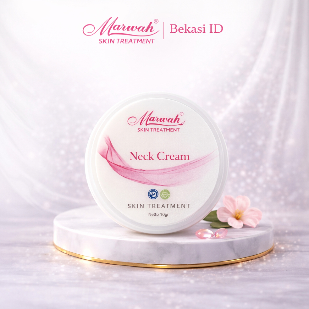 Neck Cream Marwah Krim Untuk Mencerahkan Leher