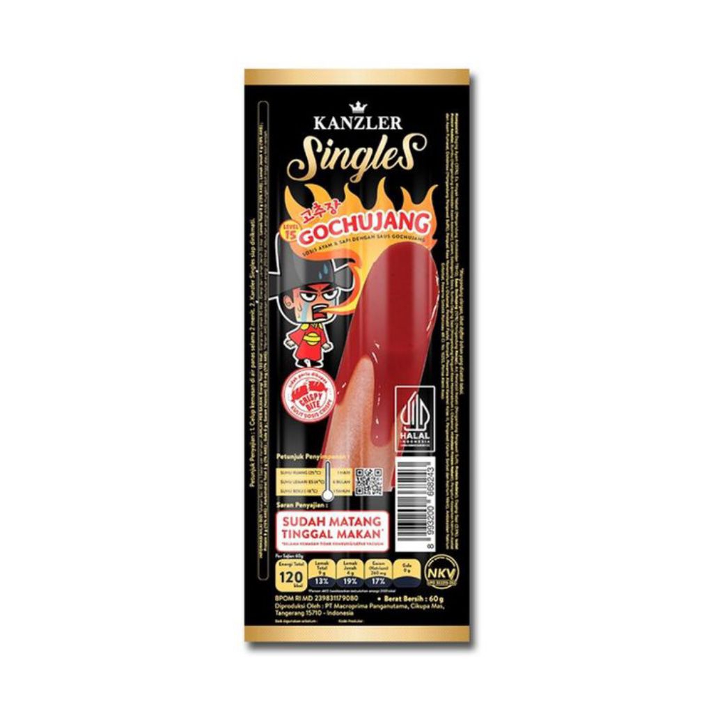 Sosis Kanzler Singles Gochujang - Pedas