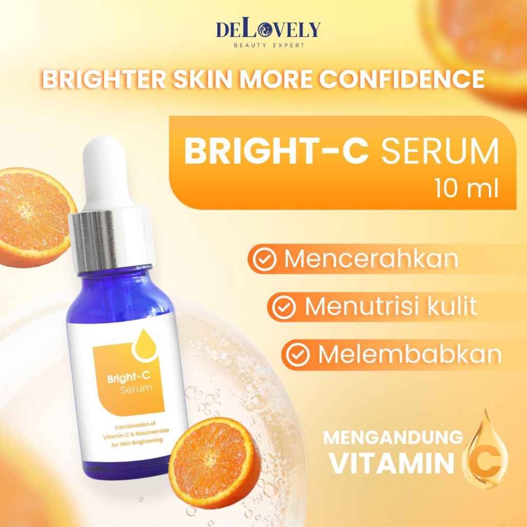 DELOVELY BRIGHT-C SERUM (VITAMIN C + NIACINAMIDE)