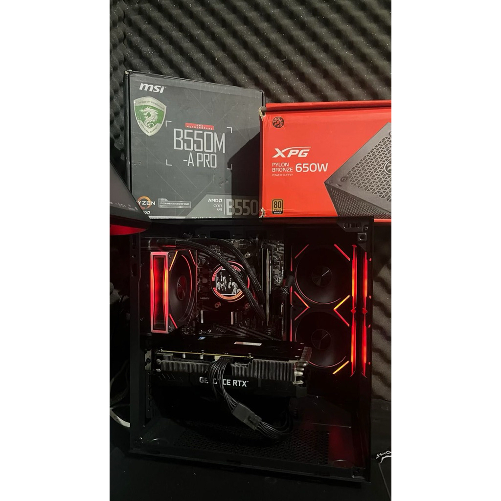PC Gaming Ryzen 7 5700x + RTX 3070 LANGSUNG GAS