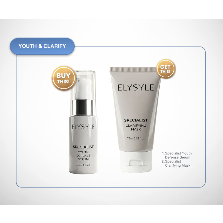 Elysyle Bright Glow Serum Youth Defense Serum pengganti serum royal jelly luna white Jafra