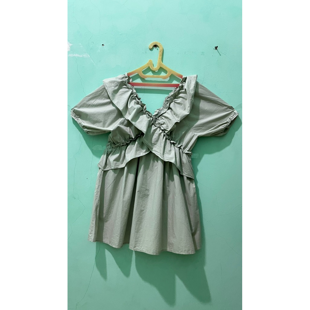 Baju Tunik Wanita grey