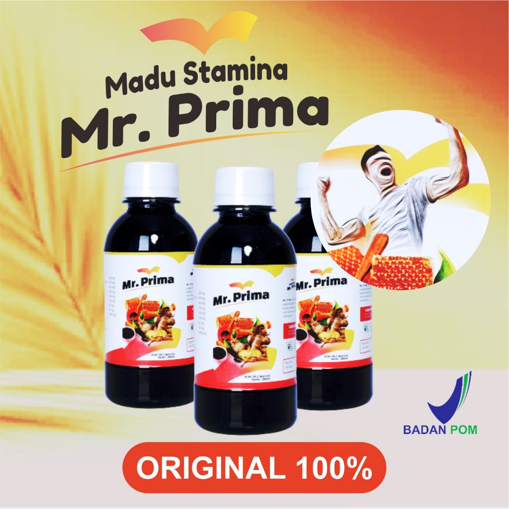 Madu Mr Prima / Mister Prima Madu Terbaik | Madu Untuk Pria, Perbaiki Kesehatan Misua