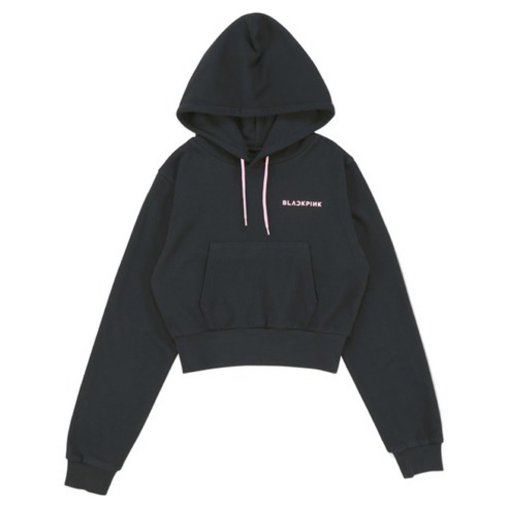 [PRE ORDER] MD CIRCLE LOGO HOODIE SHORT BLACKPINK DEADLINE IN JAPAN OFFICIAL MURAH