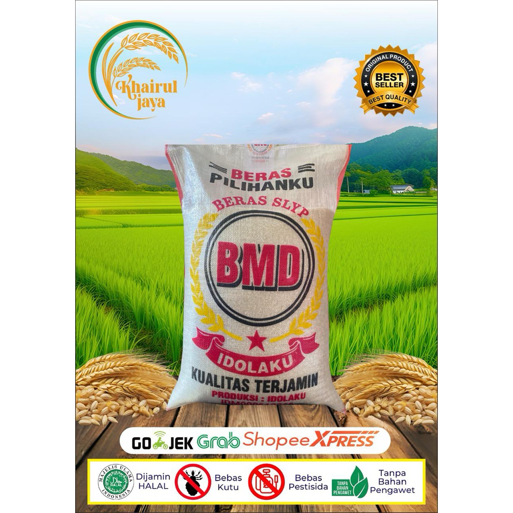 BERAS CAP BMD SUPER 5kg/10kg/20kg/25kg