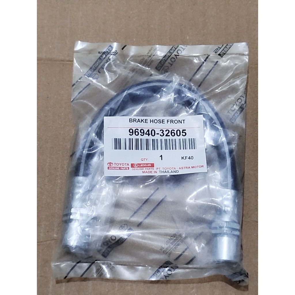 Selang Fleksibel Rem Depan Kijang Super KF 40 (Tromol) - Brake Hose Front Kijang Super