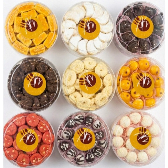 Cookies Kue Kering Lebaran Enak Ada paket promo dancow putri salju redvelvet bengbeng nastar choco s