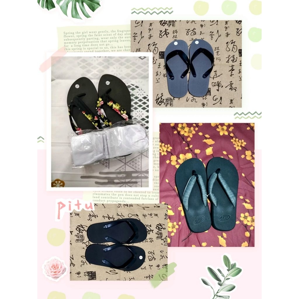 geta/sandal KIMONO pria dewasa