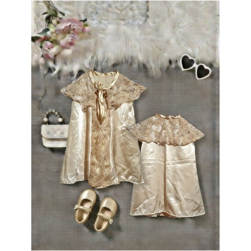 Baju/dress cewek anak kecil umur 2-3 tahun