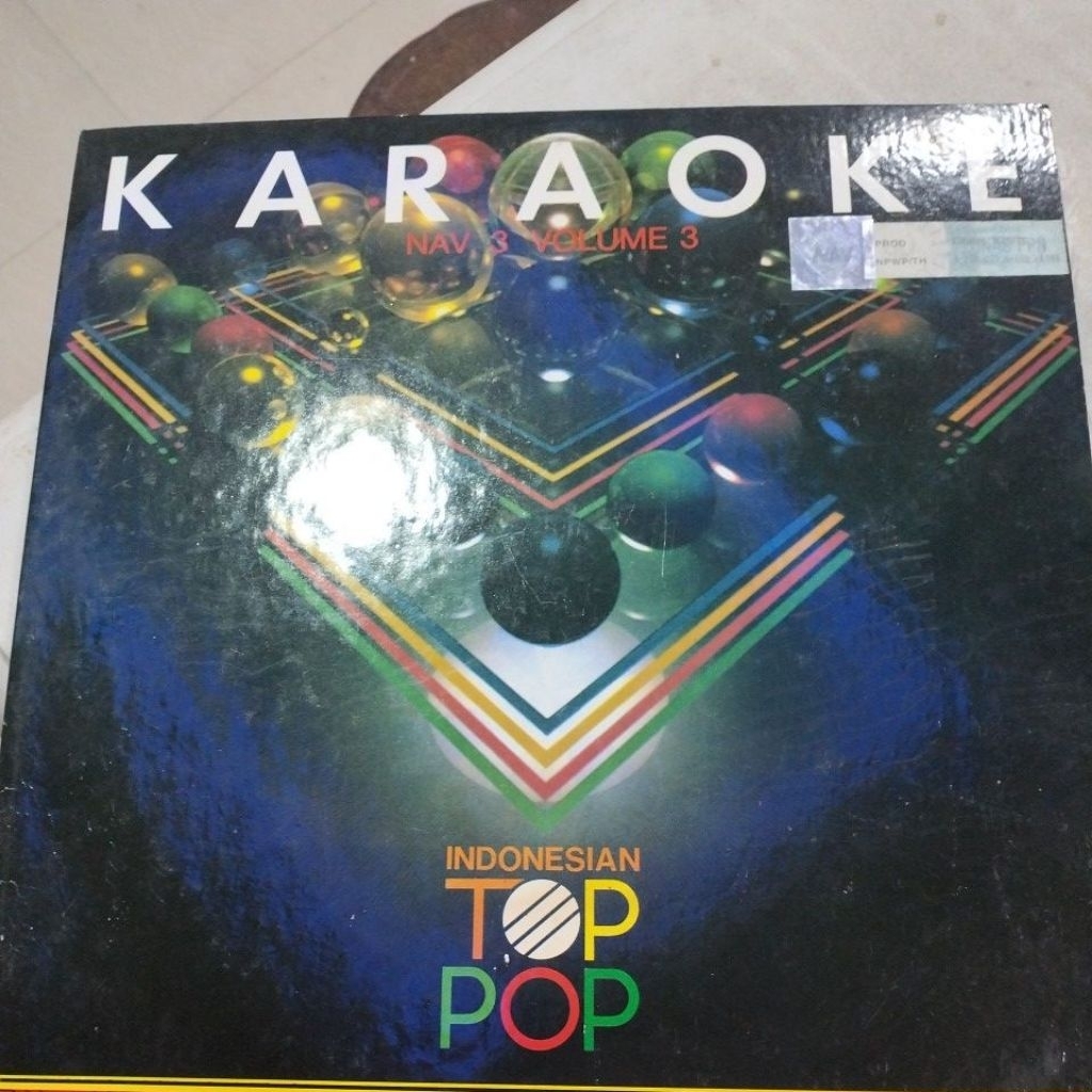 Laser disc Karaoke INDONESIA TOP POP , Nav 3, Vol.3