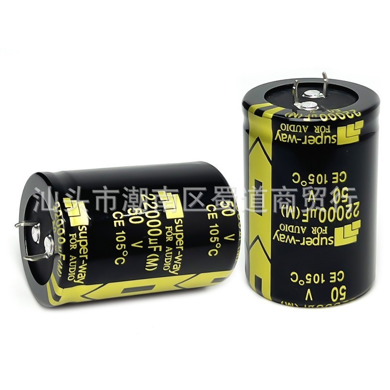 Capasitor Elco 22000uf 50v Elco 22.000/50v SUPER WAY Original