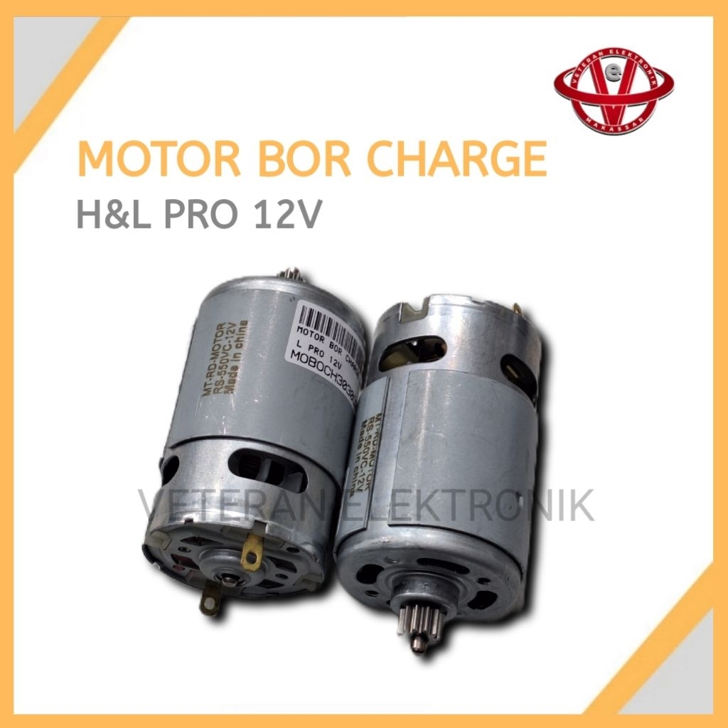 Motor Bor Charger H&L Pro 12V – Dinamo Bor Cas 12 Volt