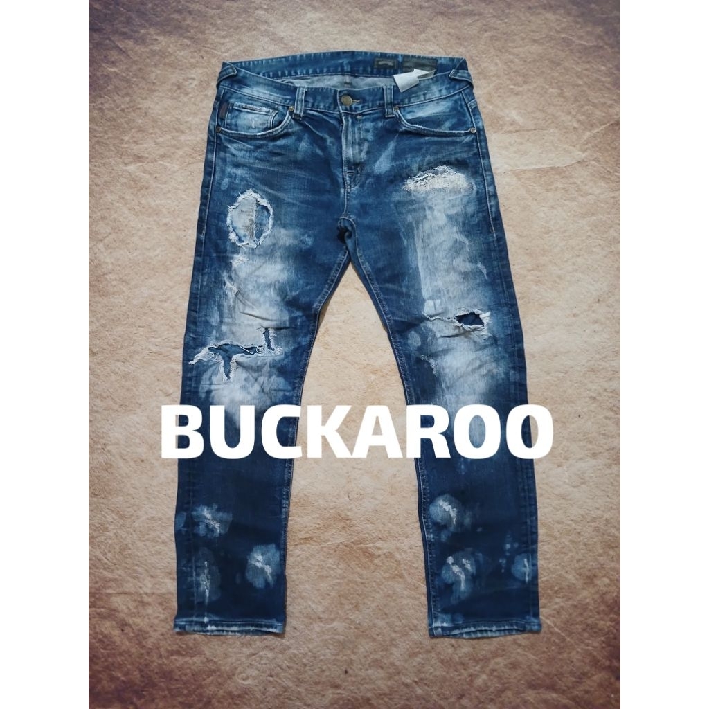 Celana jeans pria BUCKAROO riped tidak bolong bekas murah