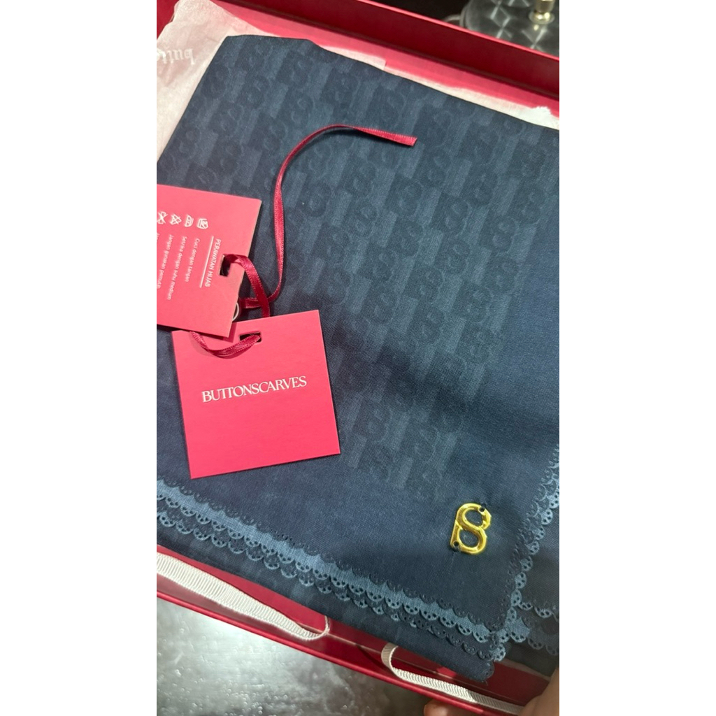 Hijab Button Scarves 100% ORIGINAL