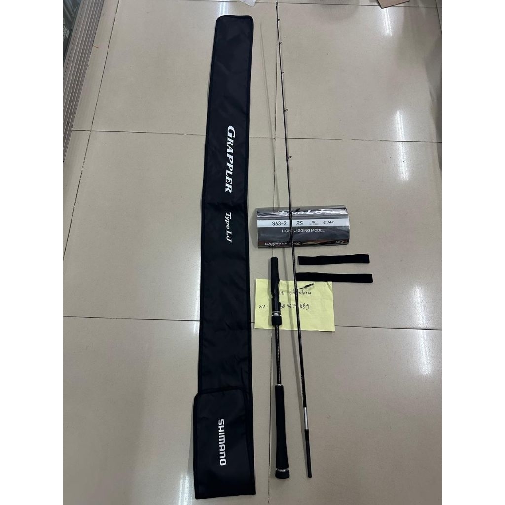 ROD SHIMANO GRAPPLER TYPE LJ S63-2 TAHUN 2025 ( TERBARU)