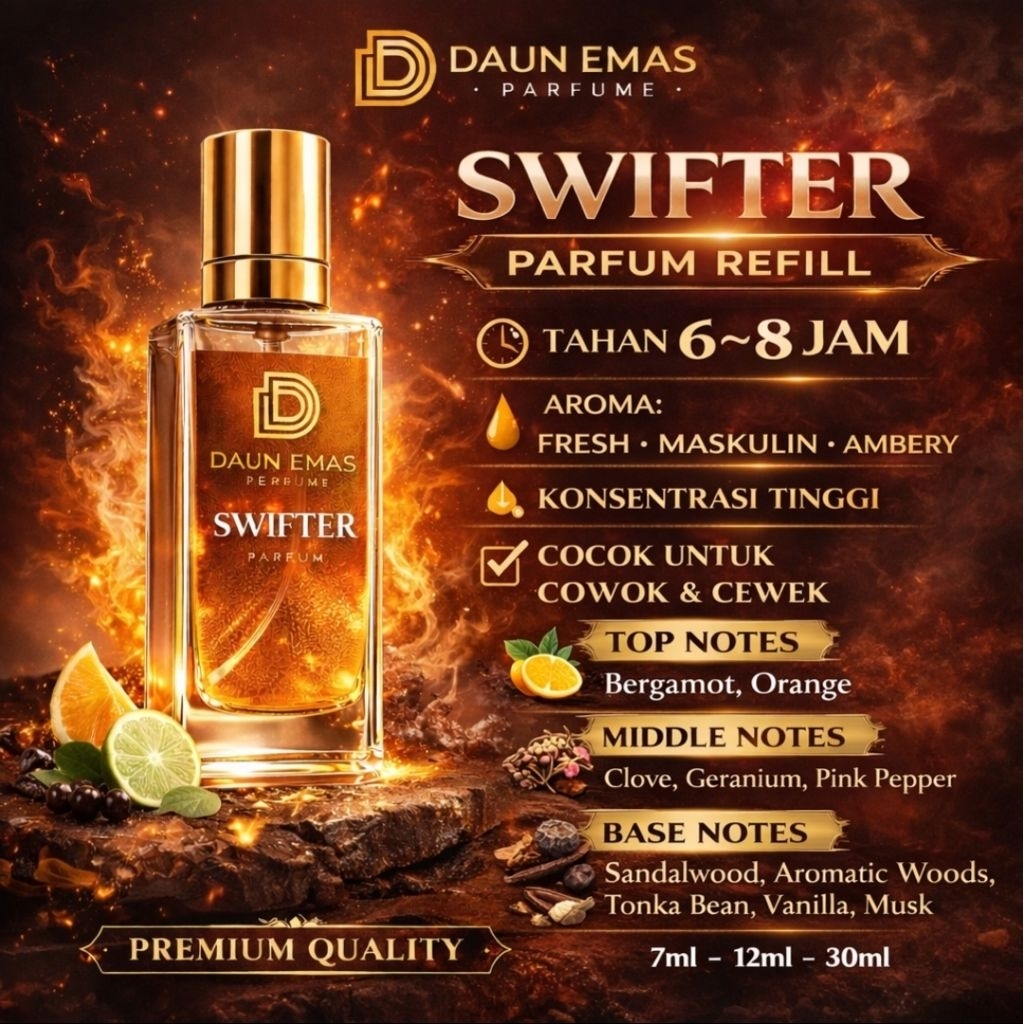 Parfum tahan lama (Bibit Asli)