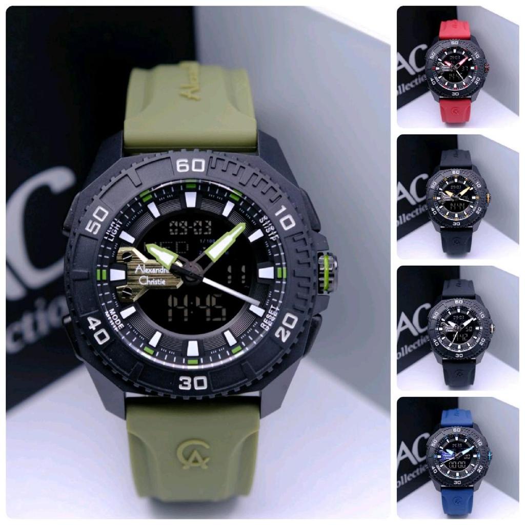 Alexandre Christie AC 9502 Jam Tangan Pria Original