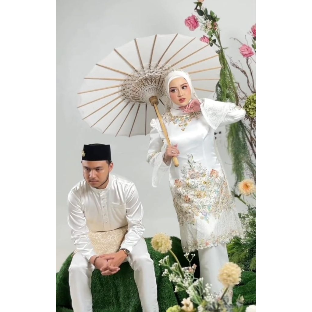 kebaya malaysia / kebaya melayu / baju kurung / baju melayu full payet