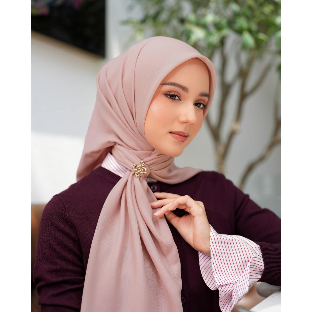 Heaven Lights - Voal Plain - Hijab Voal Polos Segi Empat