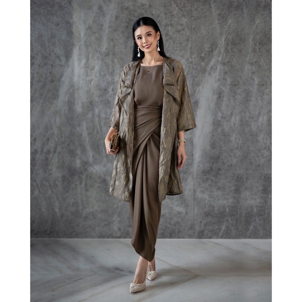 Mariam Set Khas Melayu (Top, Outer & Rok) // Spiice Raya Collection