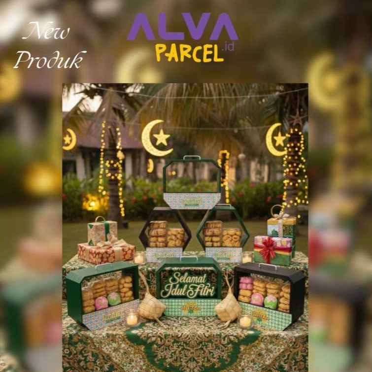 Keranjang Parcel Kayu Premium | Keranjang Parcel Lebaran | Keranjang Parcel Kayu Idul Fitri
