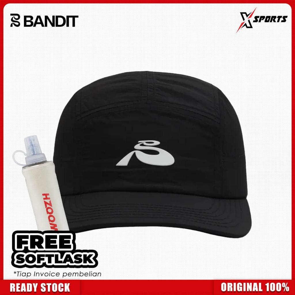 BANDIT Running Aspect Current Run Hat Unisex Black One size