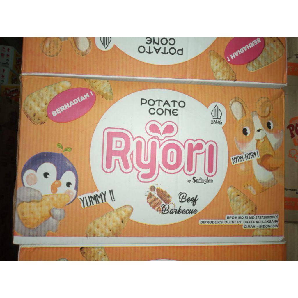 CHIKI BERHADIAH RYORI 1 Dus 40 Pcs