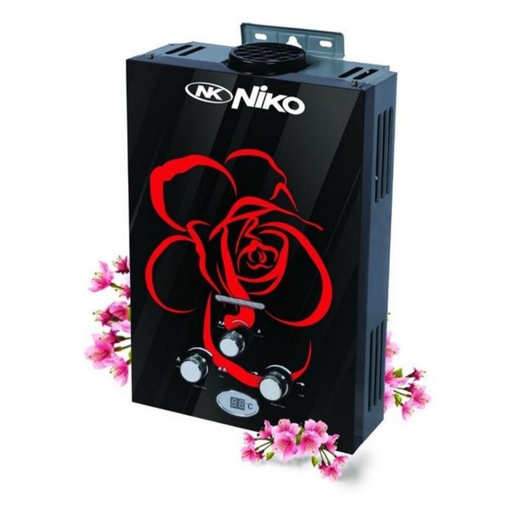 WATER HEATER GAS NIKO PEMANAS AIR 6LITER 6LDG LUX / ONSEN LED