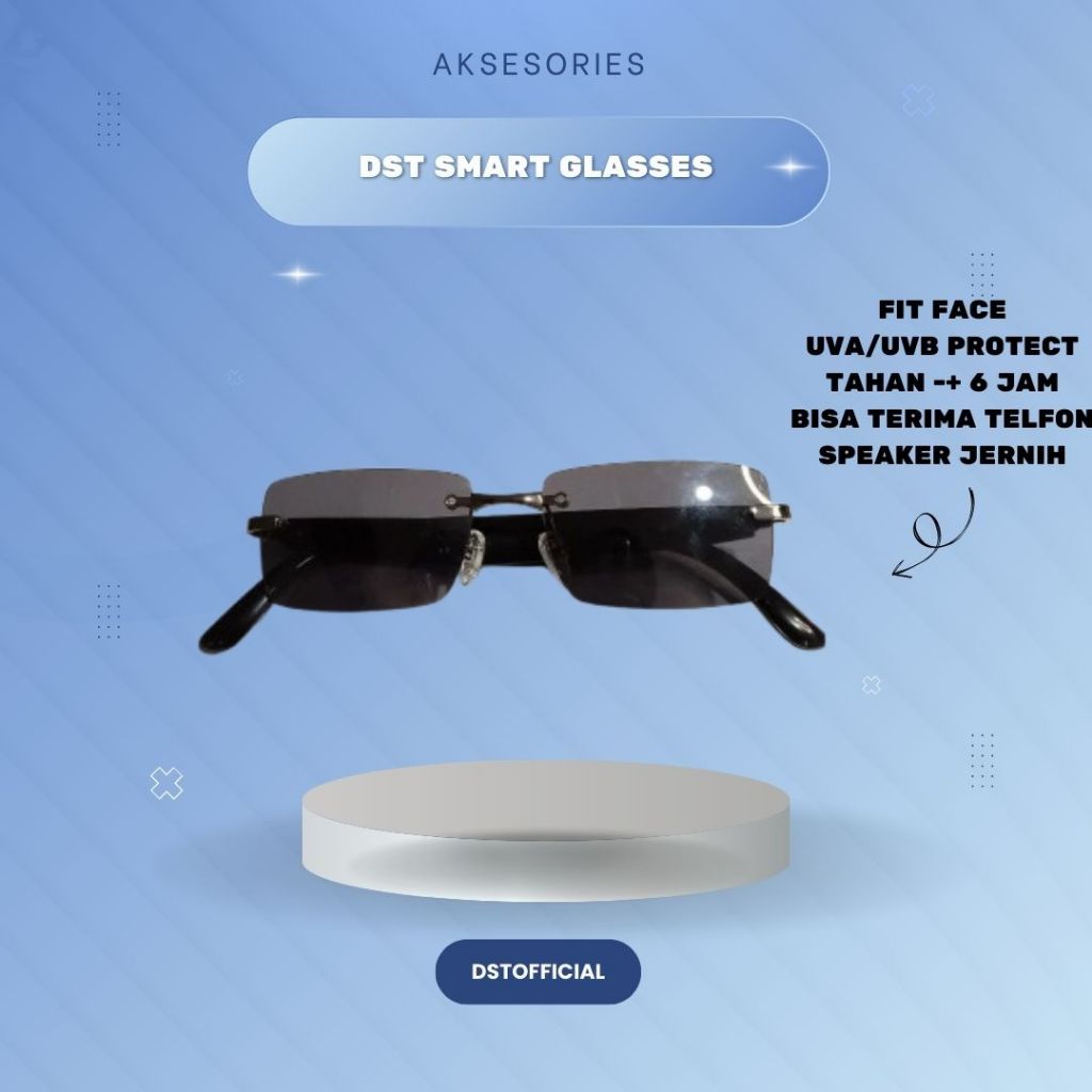 DST Smart Photochromic Glasses Wireless Bluetooth V5.4 Sunglasses Sport Anti UVA/UVB Type HY1006