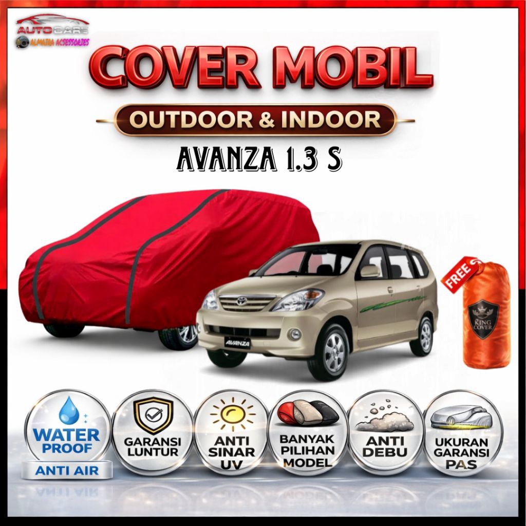 Body Cover Mobil Avanza Gen 1 Sarung Mobil Avanza G. E. 2005 2006 2007 2008 2009 2010 Selimut Mantel