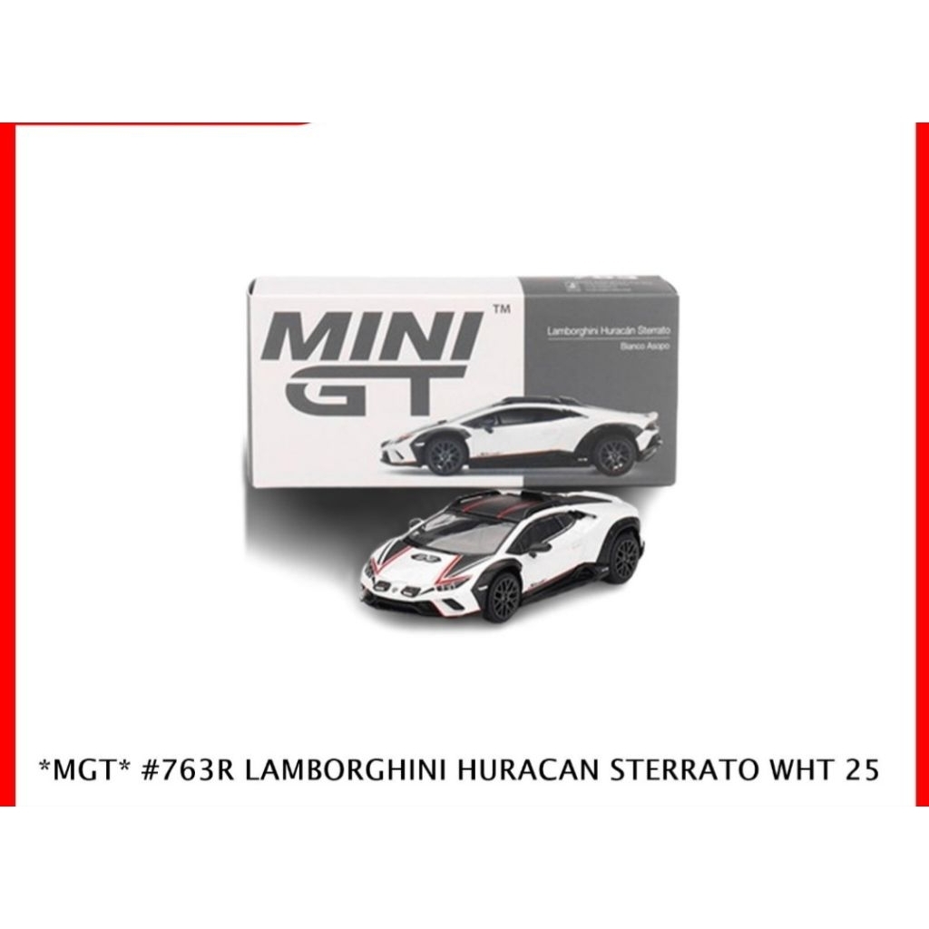 Mini GT lamborghini huracan  stterato
