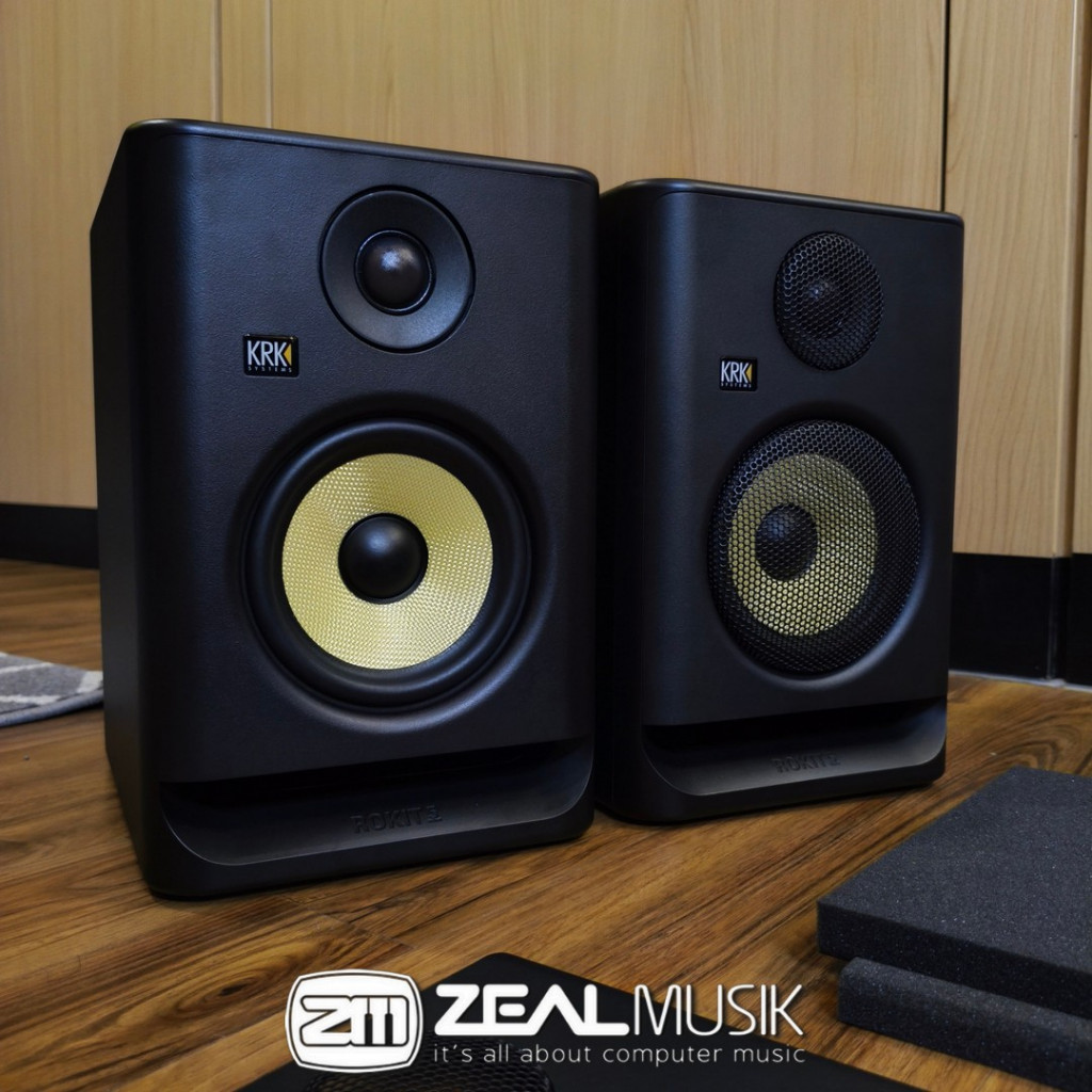 KRK ROKIT 5 Gen 5 Studio Monitor 5-inch Powered Speaker (Pair) - Zeal Musik Jogja