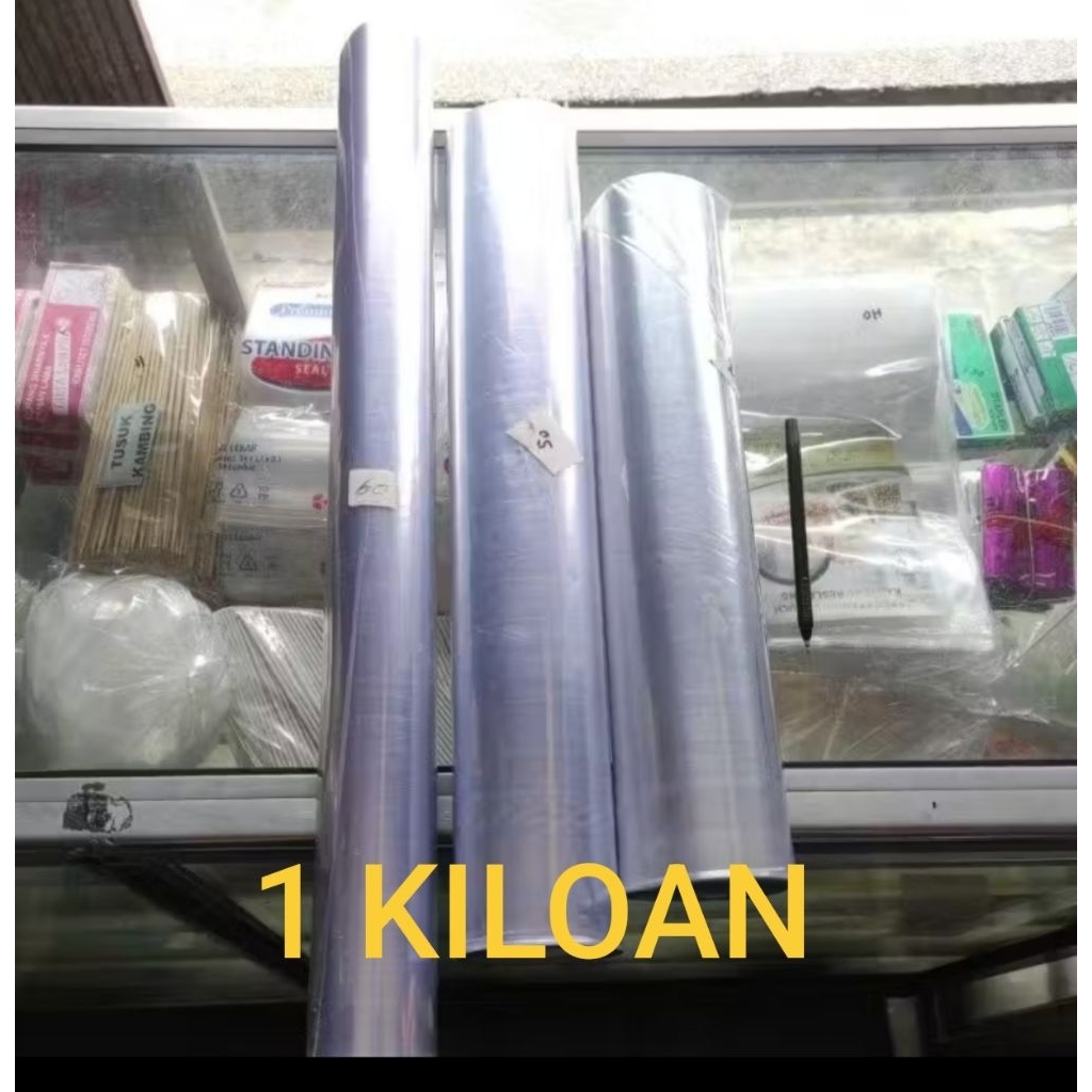 Plastik pvc shrink plastik segel