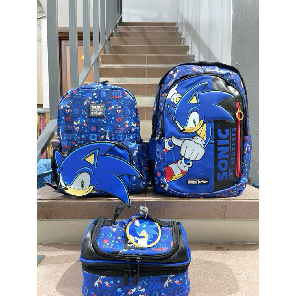 TAS RANSEL SMGL ANAK SD SONIC MAKASSAR