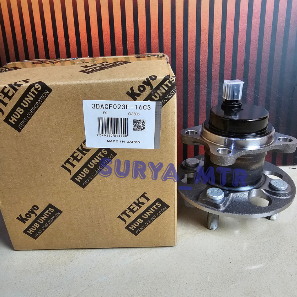 BEARING NAP RODA BELAKANG CALYA SIGRA (ABS) KOYO 3DACF023F-16CS