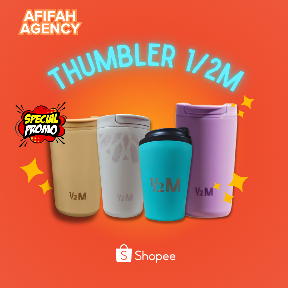 READY Thumbler Half Million | thumbler 1/2 Original Saudi 350ml dan 500ml Tahan 8-12 Jam Untuk Minum