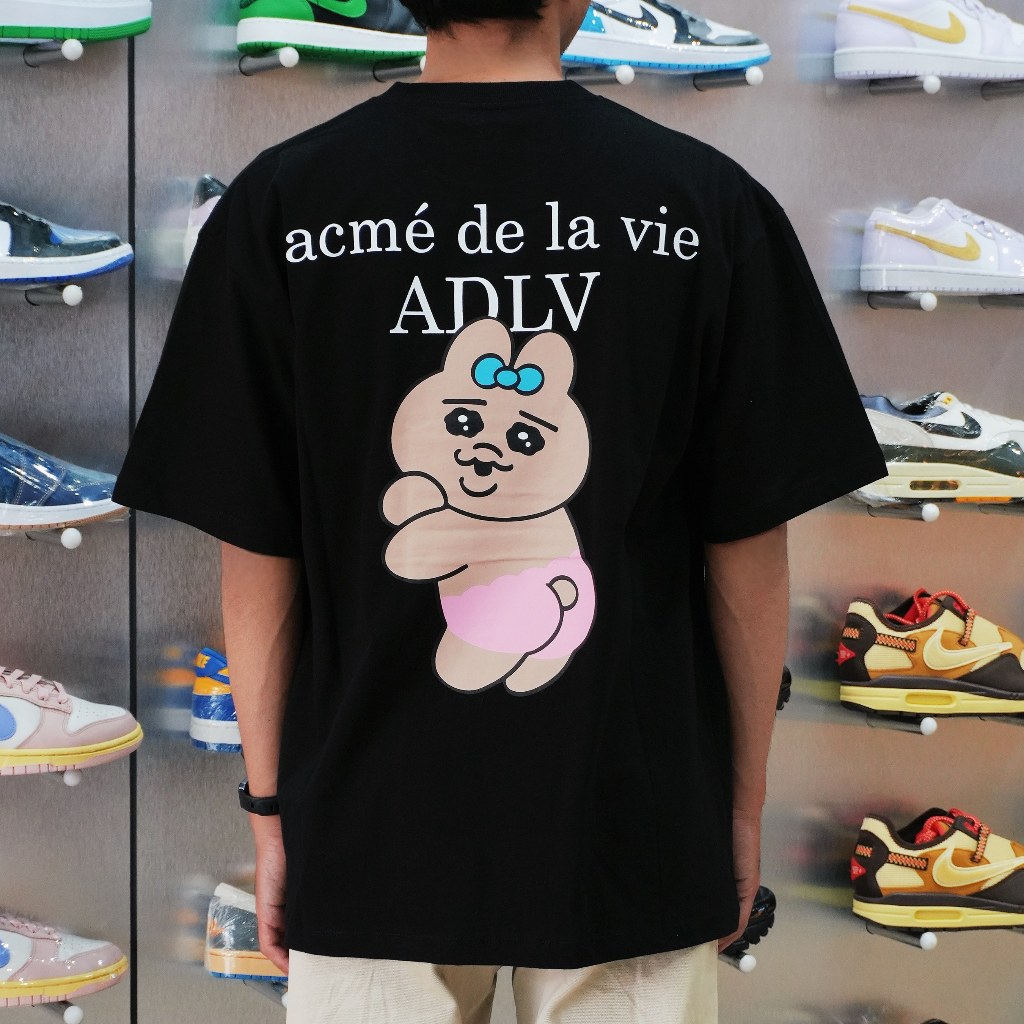 ADLV TANNING OPANCHU BASIC LOGO BLACK TEE