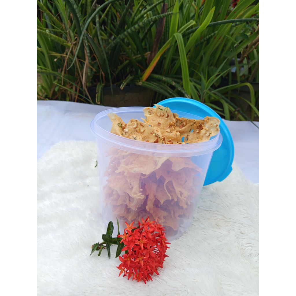 Nyonya Peyek Kemasan Toples 5 Liter (Homemade)