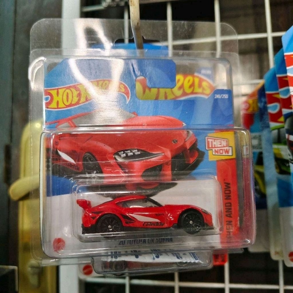 Hotwheels Toyota Supra short card