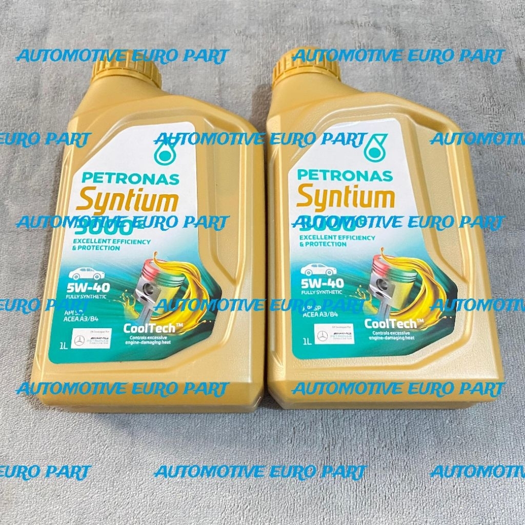 OIL MESIN MERCEDES BENZ PETRONAS SYNTIUM 5W40 ORIGINAL 300E
