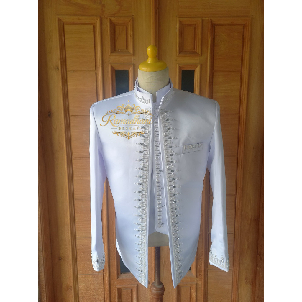 Satu set Beskap Pengantin Sunda Muslim || Beskap Basofi || Beskap Pengantin Modern