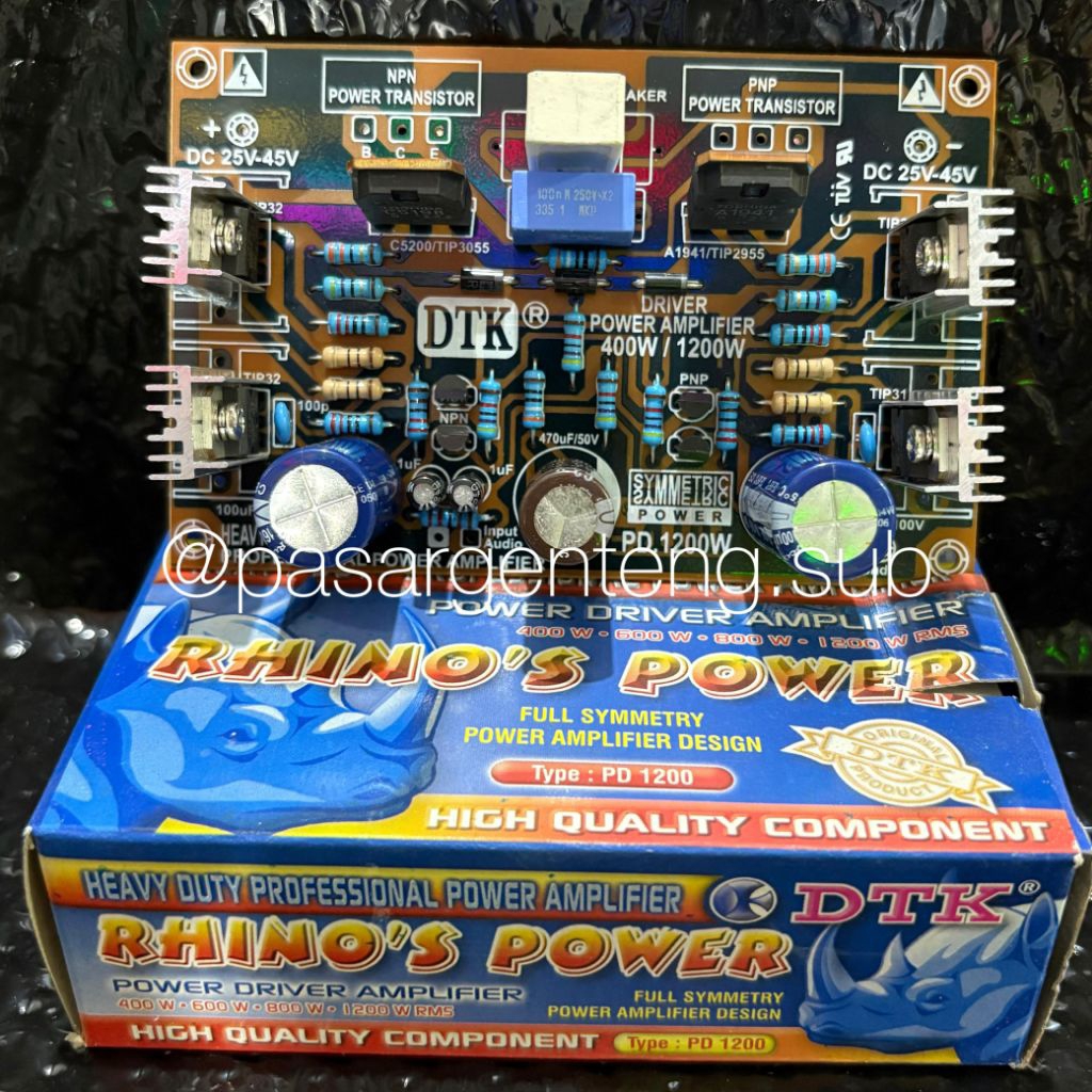 kit driver dtk rhinos