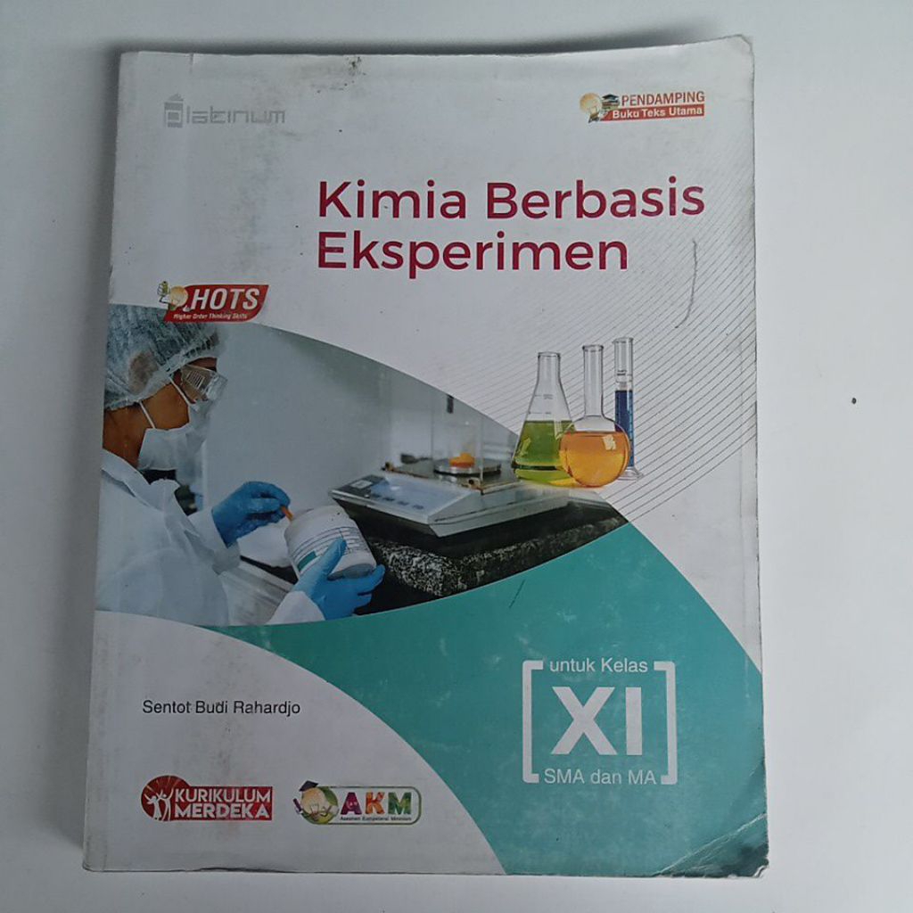 buku kimia berbasis eksperimen kelas 2 /11 SMA platinum kurikulum merdeka