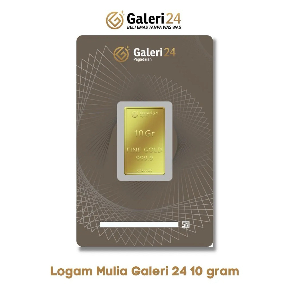 LOGAM MULIA Galeri 24 10gr / COD Jakarta Selatan