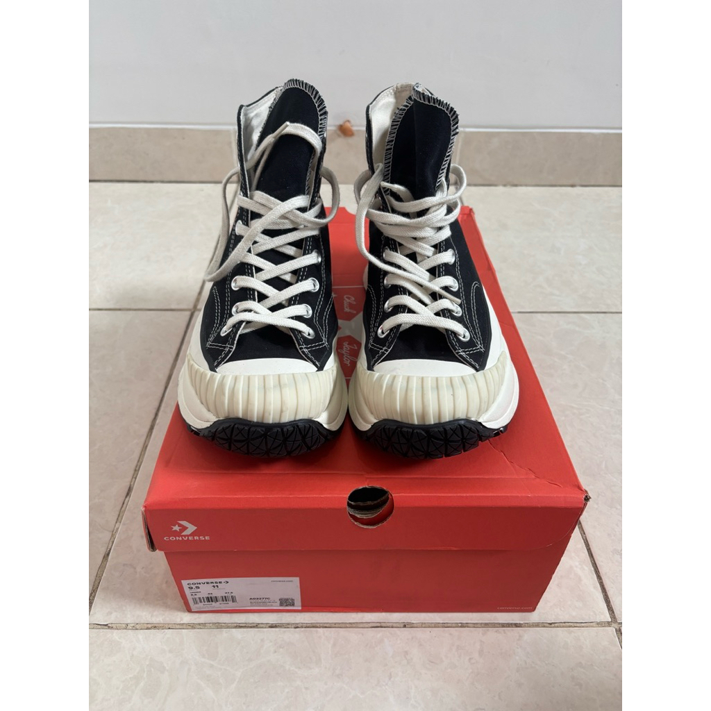 Second Converse Chuck Taylor 70’s AT CX Future Comfort HI Black White ORI (43) (27.5 cm)