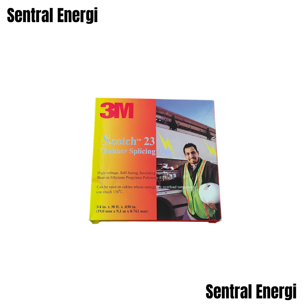 Isolasi 3M Listrik Scotch 23 / Rubber Slicing Tape Scotch 23