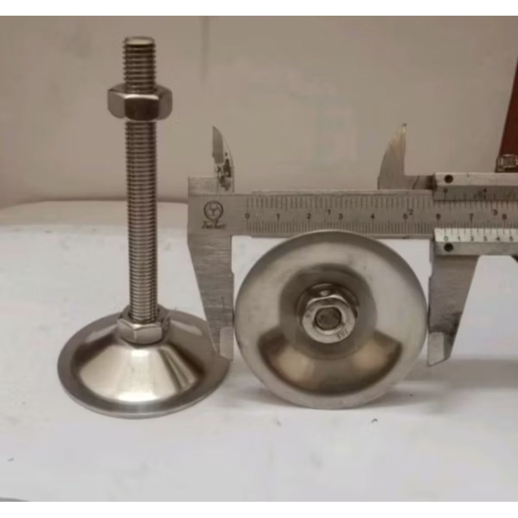 Adjuster SUS 304 M20x30cm /Adjuster kaki meja stainless