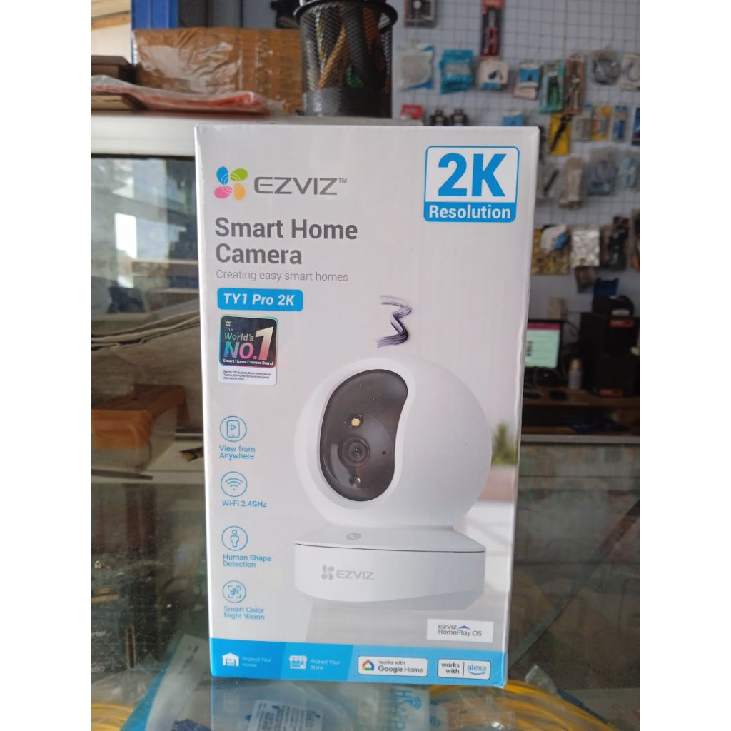 KAMERA CAMERA CCTV IPCAM CCTV EZVIZ TY1 3 mp KEMBARAN C6N